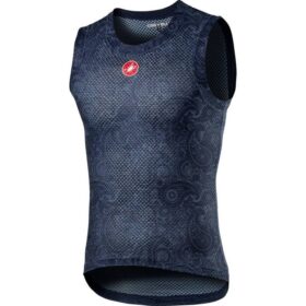 CAMISETA CASTELLI (M) SEM MANGA PRO MESH DARK STEEL BLUE