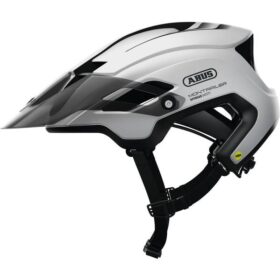 CAPACETE  DE CICLISMO ABUS MONTRAILER MIPS BRANCO POLAR