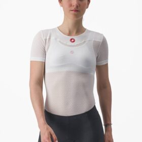 CAMISETA CASTELLI (F) SEGUNDA PELE PRO ISSUE SS - WHITE