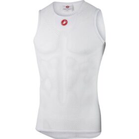 CAMISETA CASTELLI (M) SEM MANGA CORE MESH 3 - WHITE