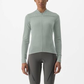 CAMISA CASTELLI ANIMA 4 LONG SLEEVE (FEM) - DEFENDER GREEN
