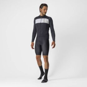 CAMISA CASTELLI PROLOGO 7 LONG SLEEVE - LIGHT BLACK