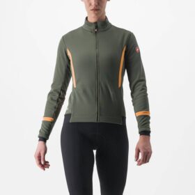 JAQUETA CASTELLI DINAMICA 2 FEM - VERDE MILITAR MELAO