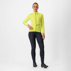 JAQUETA CASTELLI GO WOMAN BRILLIANT YELLOW DARK GRAY